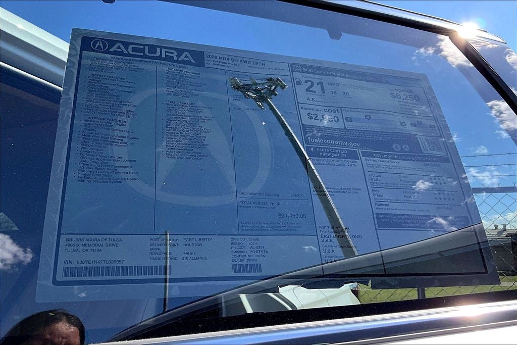 2026 Acura MDX Technology Package SH-AWD