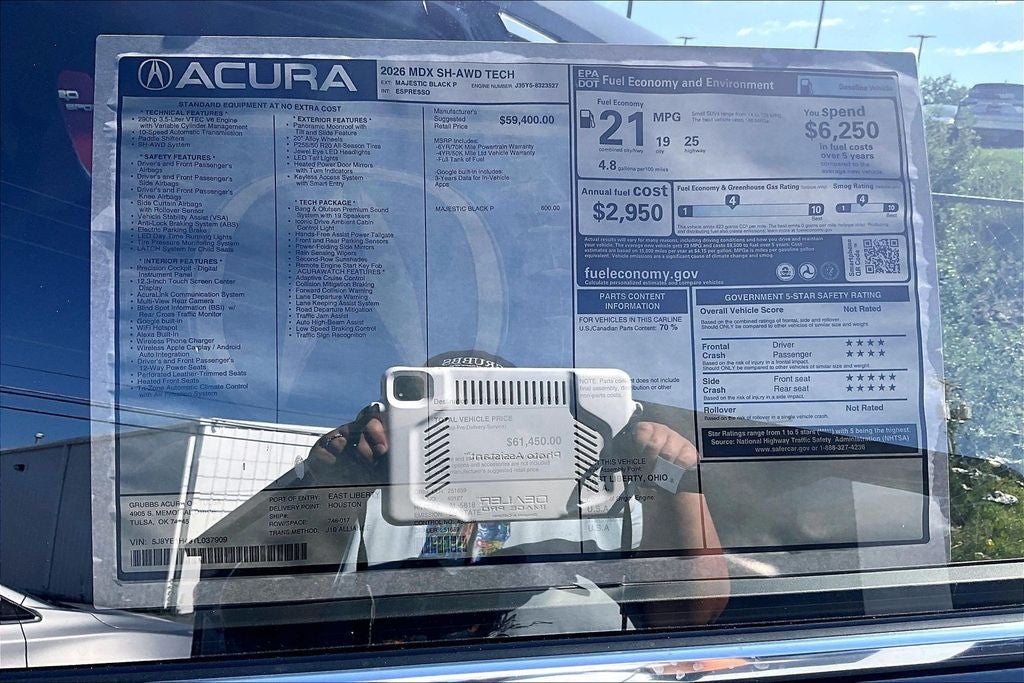 2026 Acura MDX Technology Package SH-AWD