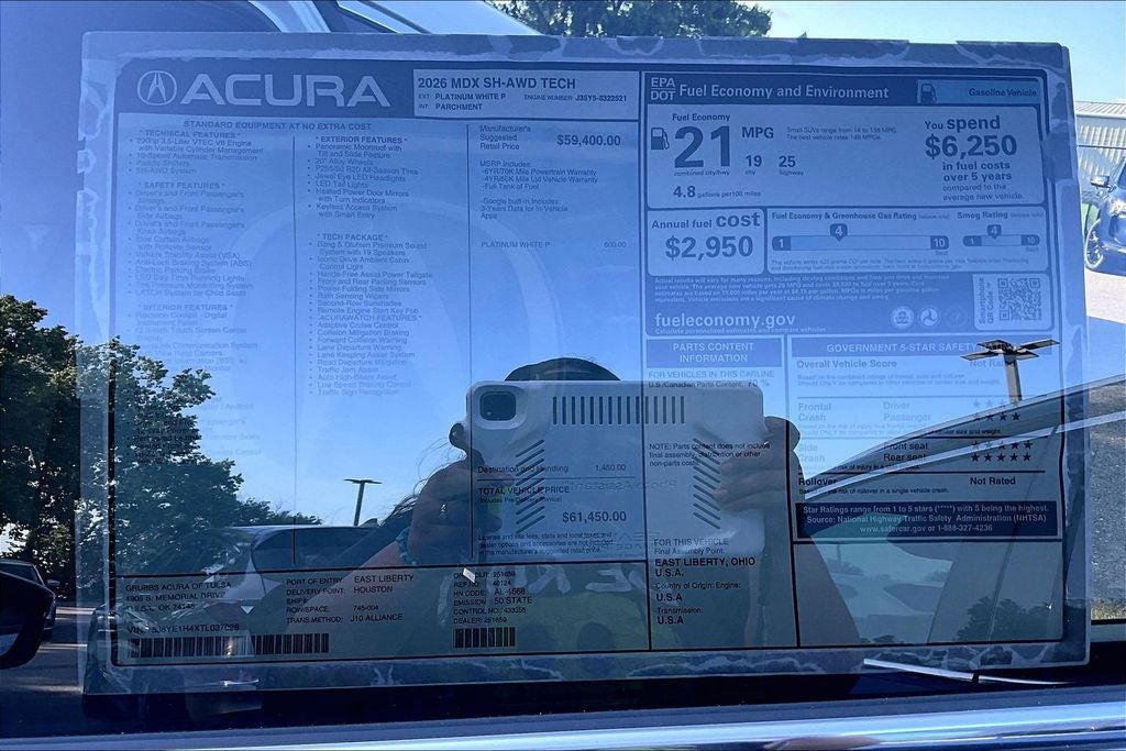 2026 Acura MDX Technology Package SH-AWD