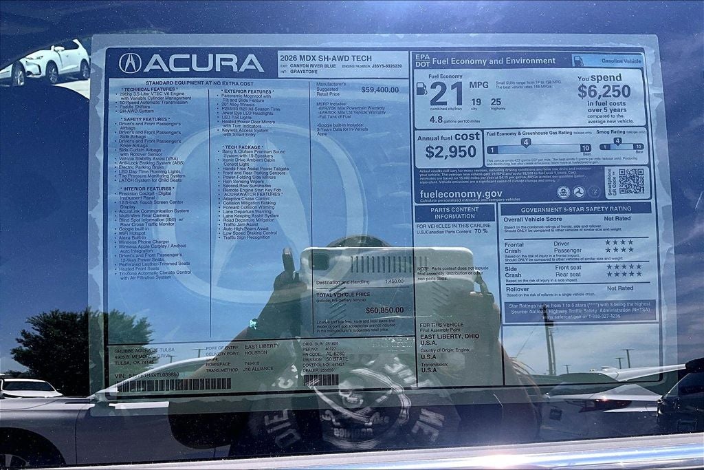 2026 Acura MDX Technology Package SH-AWD