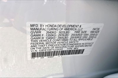 2026 Acura MDX Advance Package SH-AWD