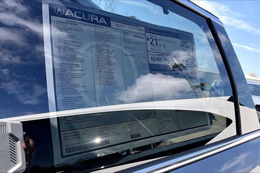 2026 Acura MDX Advance Package SH-AWD