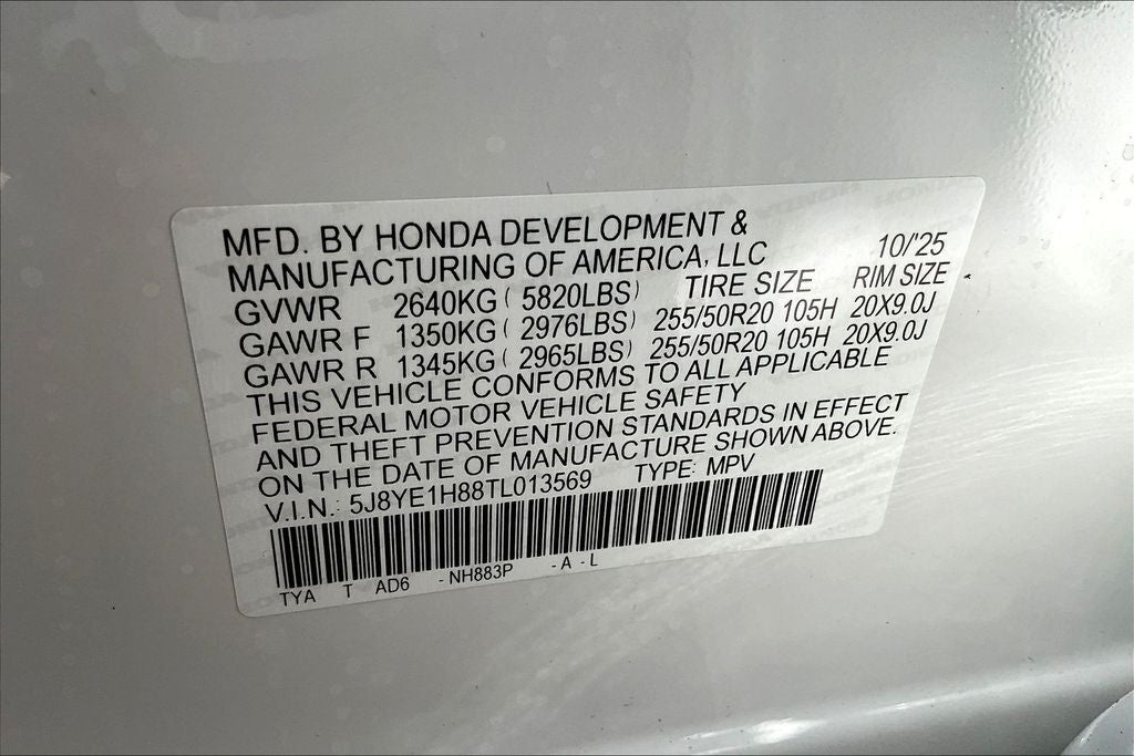 2026 Acura MDX Advance Package SH-AWD