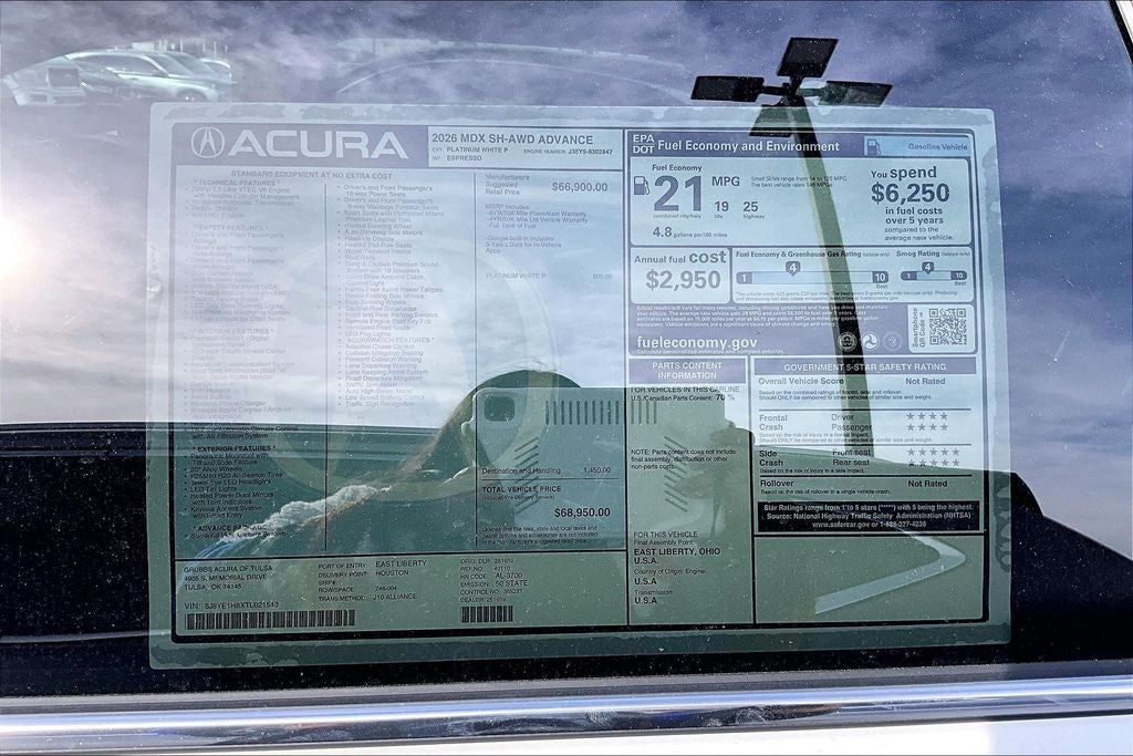 2026 Acura MDX Advance Package SH-AWD