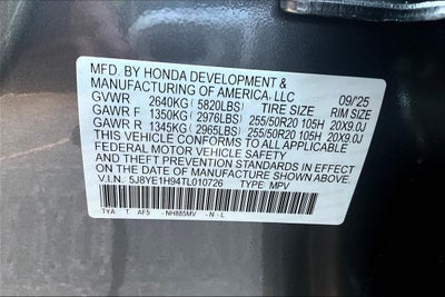 2026 Acura MDX A-Spec Advance Package SH-AWD