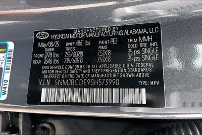 2025 Hyundai Tucson SEL