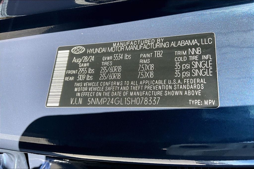 2025 Hyundai Santa Fe SEL