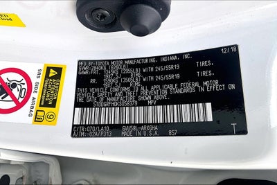 2019 Toyota Highlander Hybrid Limited