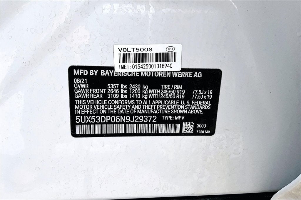 2022 BMW X3 xDrive30i