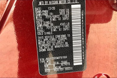 2021 Nissan Armada Platinum