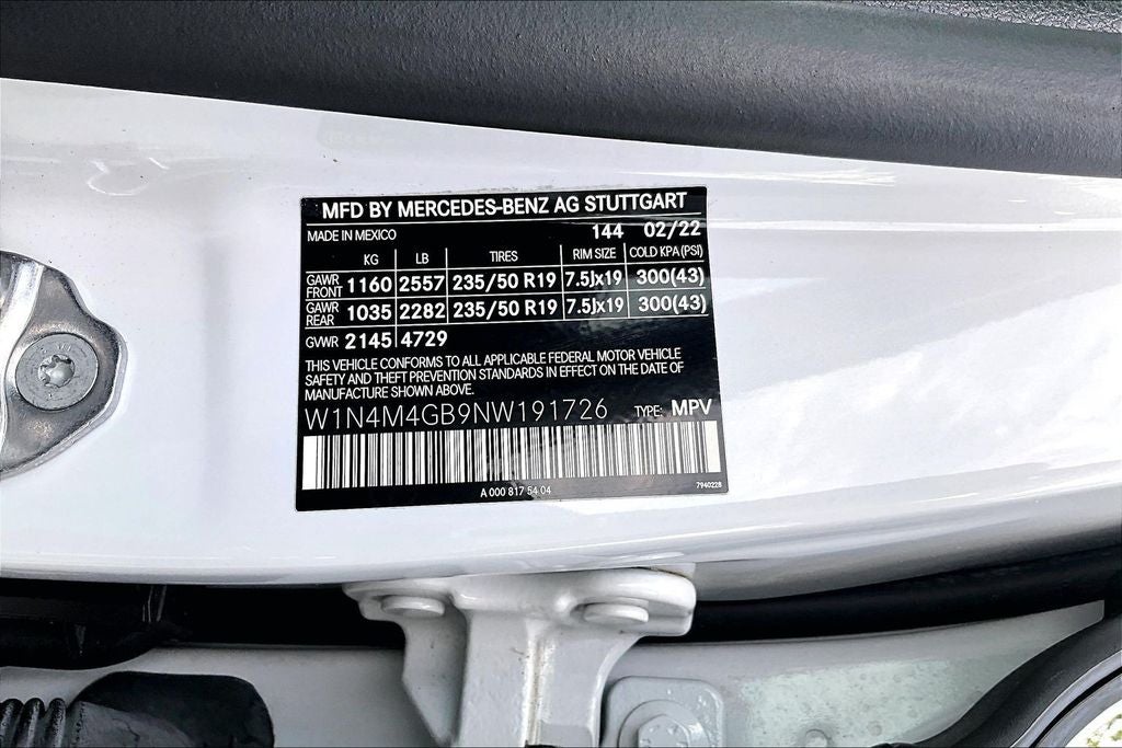2022 Mercedes-Benz GLB GLB 250