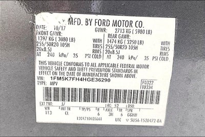 2017 Ford Explorer Limited