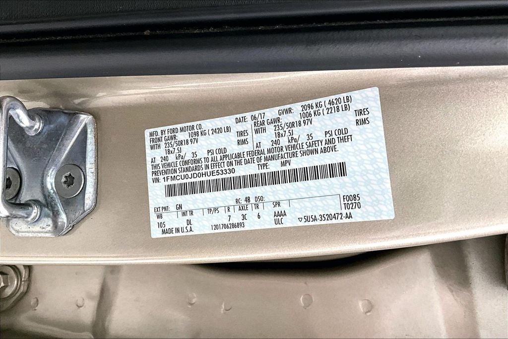 2017 Ford Escape Titanium
