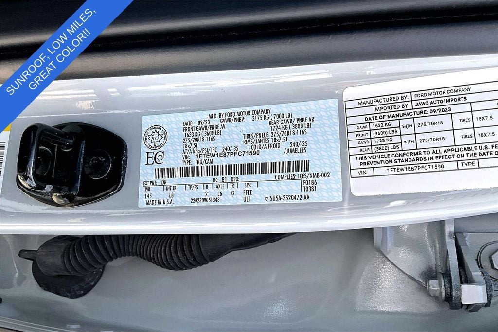 2023 Ford F-150 Tremor 4x4
