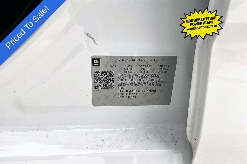 2020 Chevrolet Sonic LT