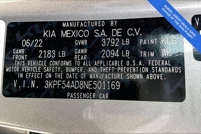 2022 Kia Forte GT-Line