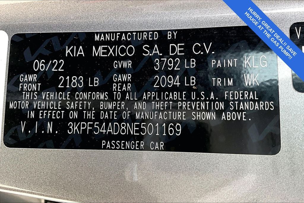 2022 Kia Forte GT-Line