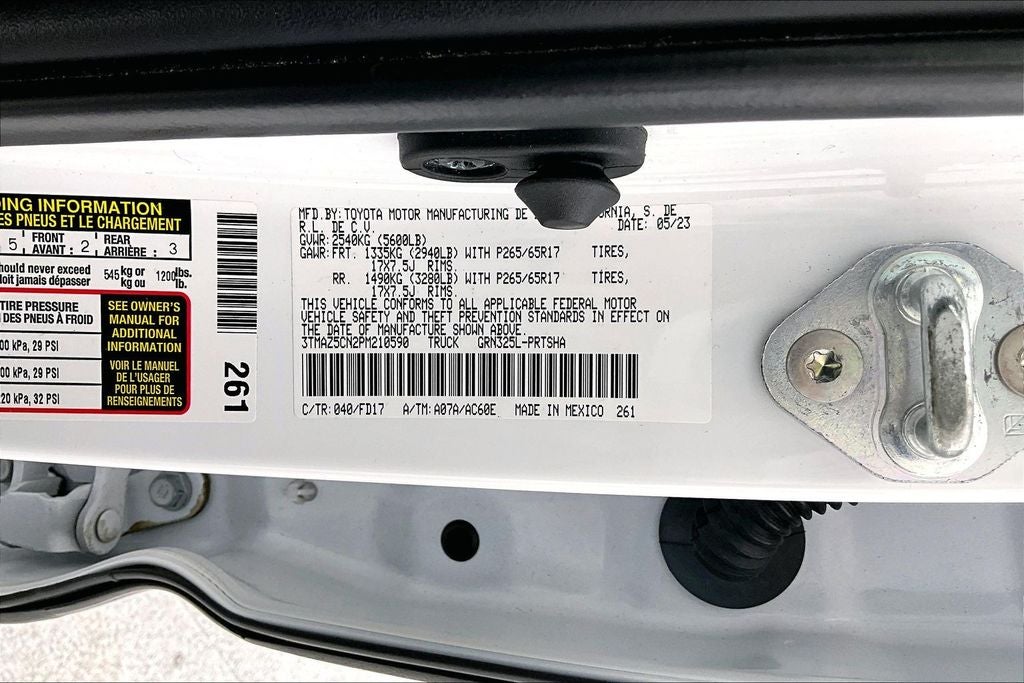2023 Toyota Tacoma TRD Sport V6
