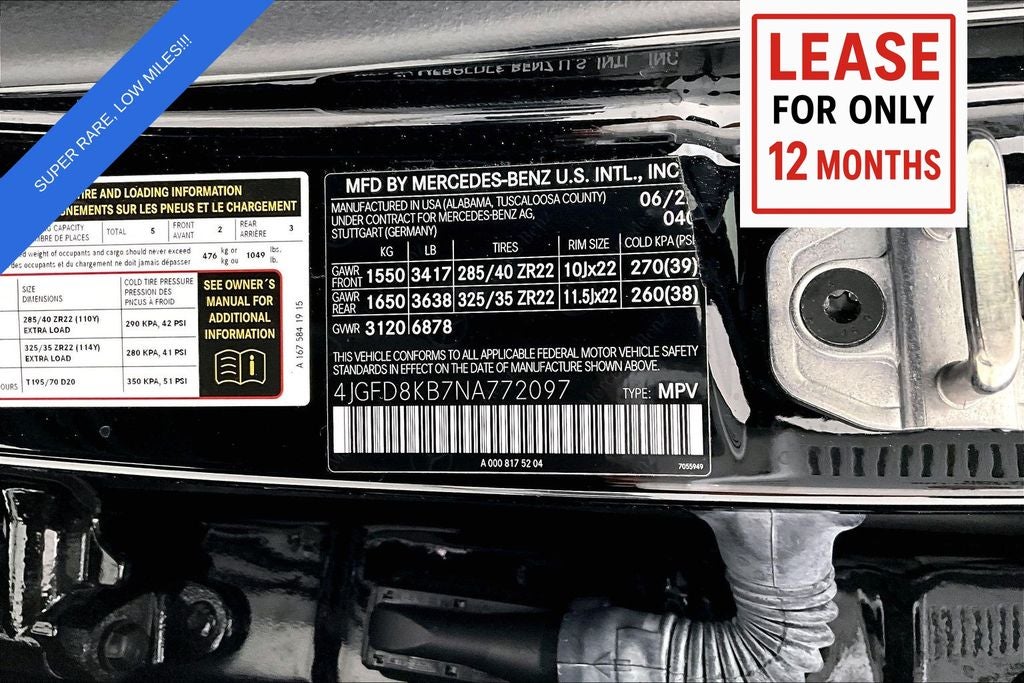 2022 Mercedes-Benz GLE GLE 63 S AMG® 4MATIC®