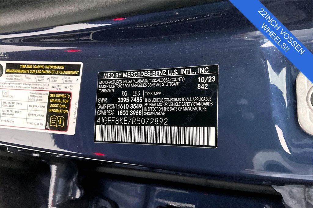 2024 Mercedes-Benz GLS GLS 63 AMG® 4MATIC®