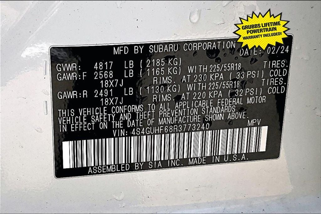 2024 Subaru Crosstrek Sport