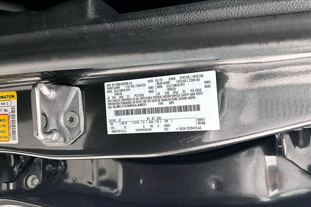 2019 Lincoln MKC Standard