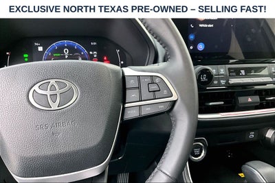 2025 Toyota Grand Highlander XLE