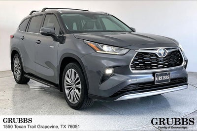2020 Toyota Highlander Hybrid Platinum