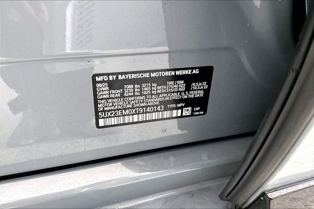 2026 BMW X7 xDrive40i