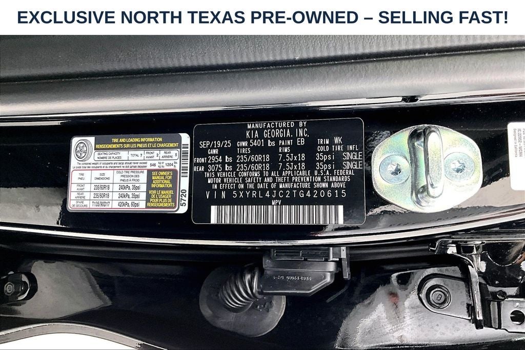 2026 Kia Sorento S