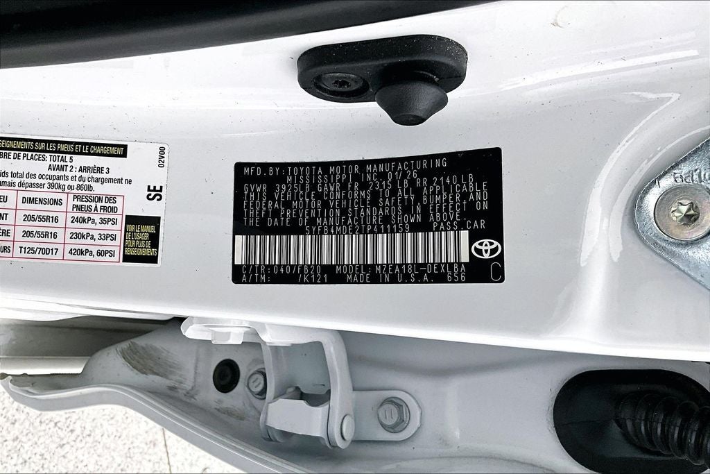 2026 Toyota Corolla LE