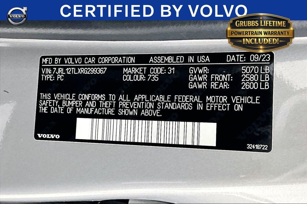 2024 Volvo S60 B5 Plus Dark Theme