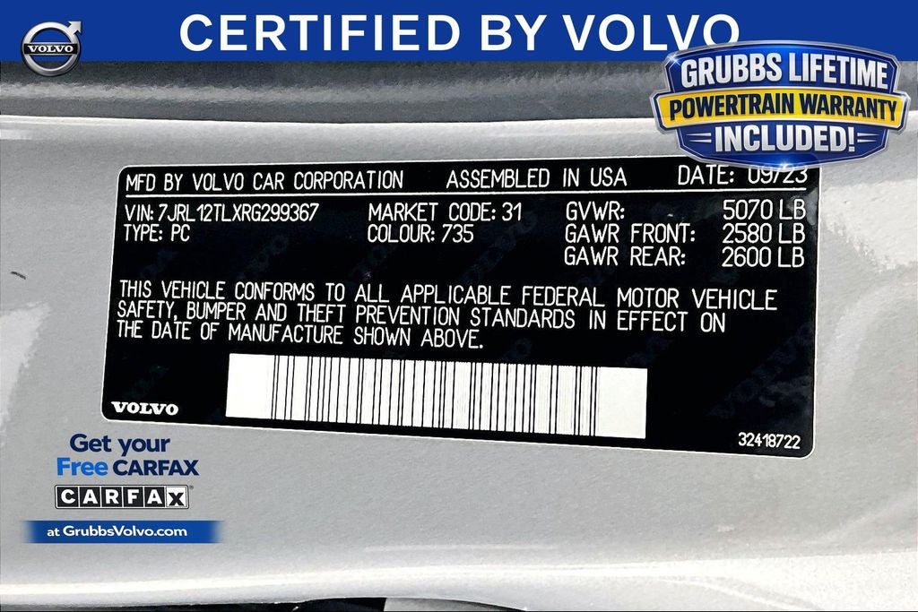 2024 Volvo S60 B5 Plus Dark Theme