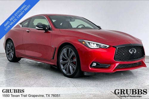 2022 INFINITI Q60 Red Sport 400