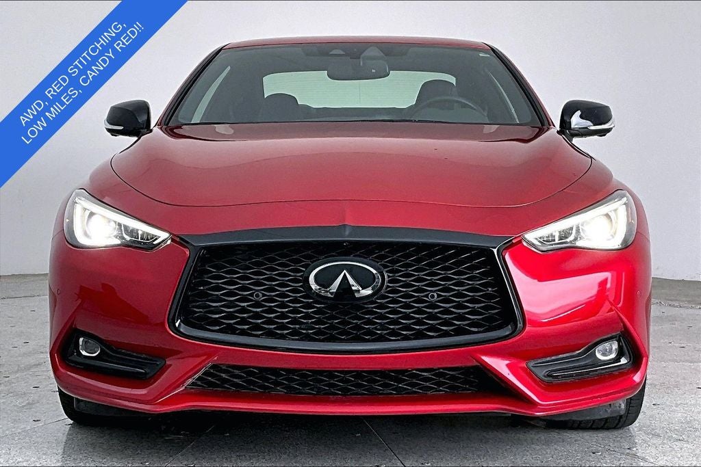 2022 INFINITI Q60 Red Sport 400