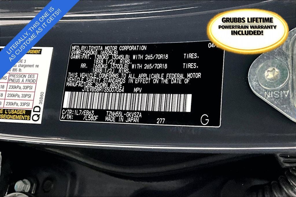 2025 Toyota 4Runner i-FORCE MAX Hybrid Trailhunter