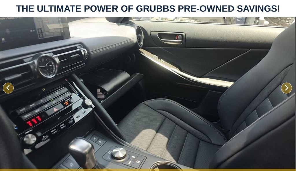 2023 Lexus IS 350 F SPORT