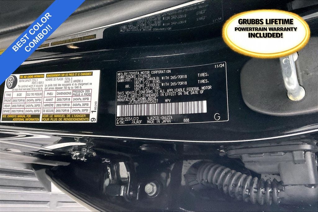 2024 Lexus GX 550 Overtrail+