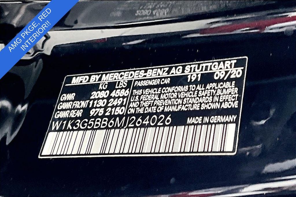 2021 Mercedes-Benz AMG® A 35 Base 4MATIC®