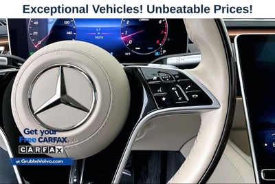2024 Mercedes-Benz S-Class S 580 4MATIC®