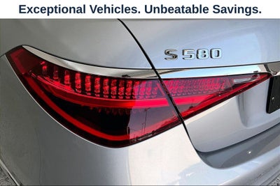 2024 Mercedes-Benz S-Class S 580 4MATIC®