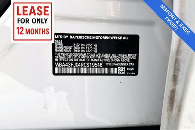 2024 BMW 5 Series 530i M Sport