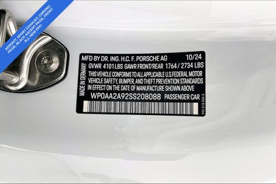 2025 Porsche 911 Carrera