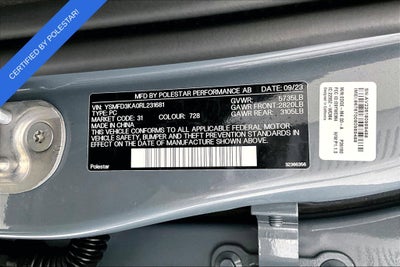 2024 Polestar 2 Long Range Dual Motor Plus