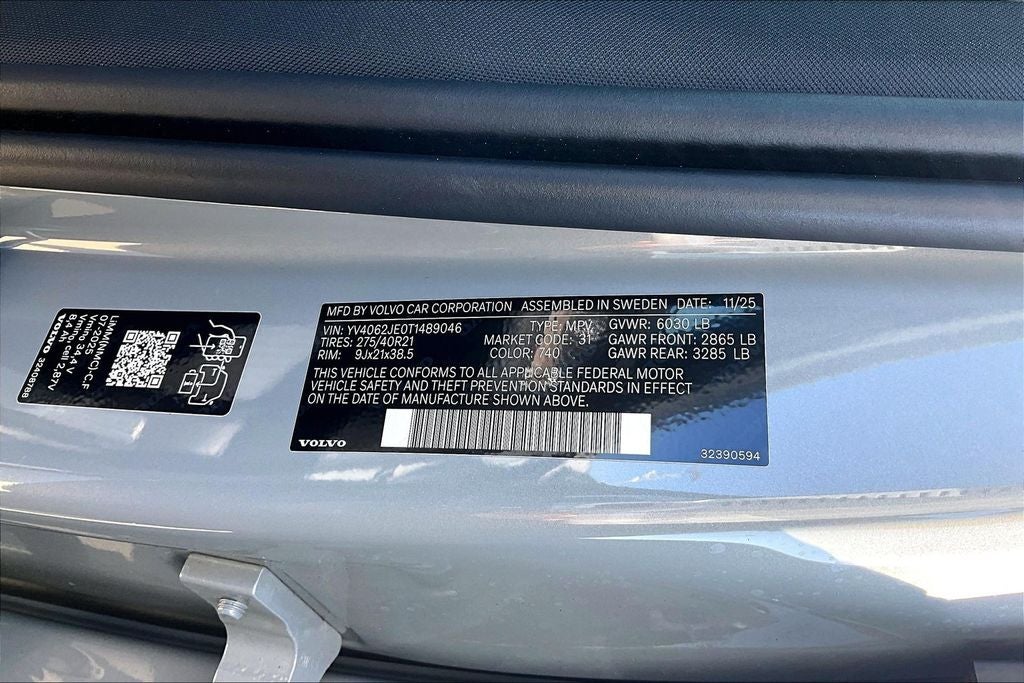 2026 Volvo XC90 B6 Plus 6-Seater