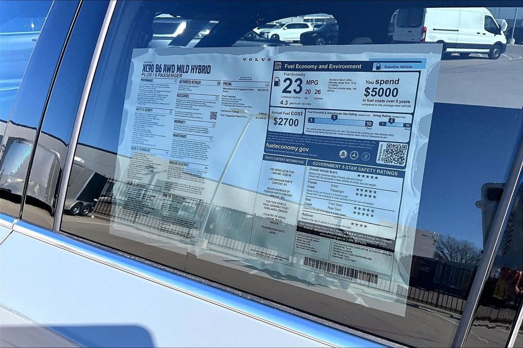 2026 Volvo XC90 B6 Plus 6-Seater