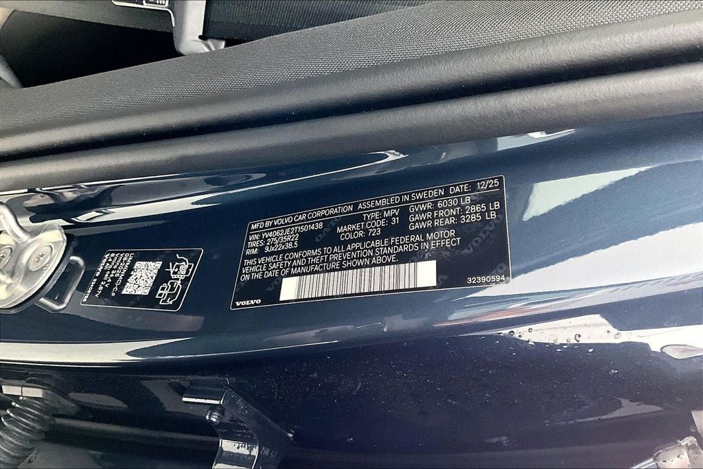 2026 Volvo XC90 B6 Plus 6-Seater