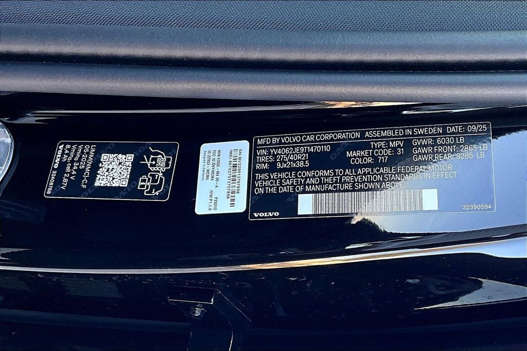 2026 Volvo XC90 B6 Plus 6-Seater