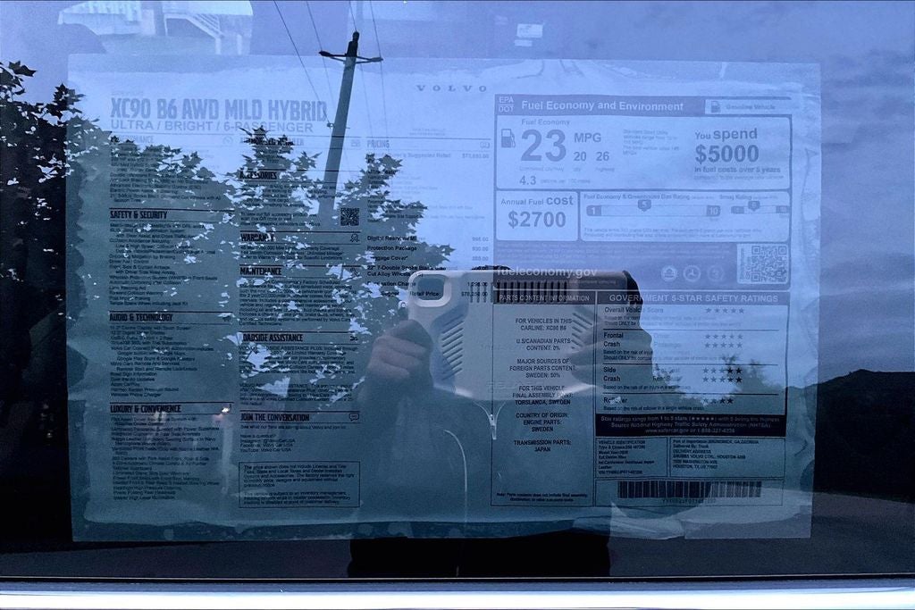 2026 Volvo XC90 B6 Ultra