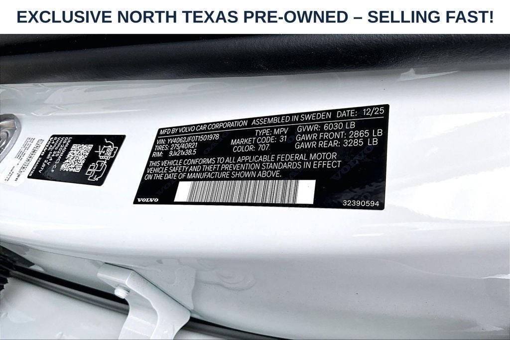 2026 Volvo XC90 B6 Ultra